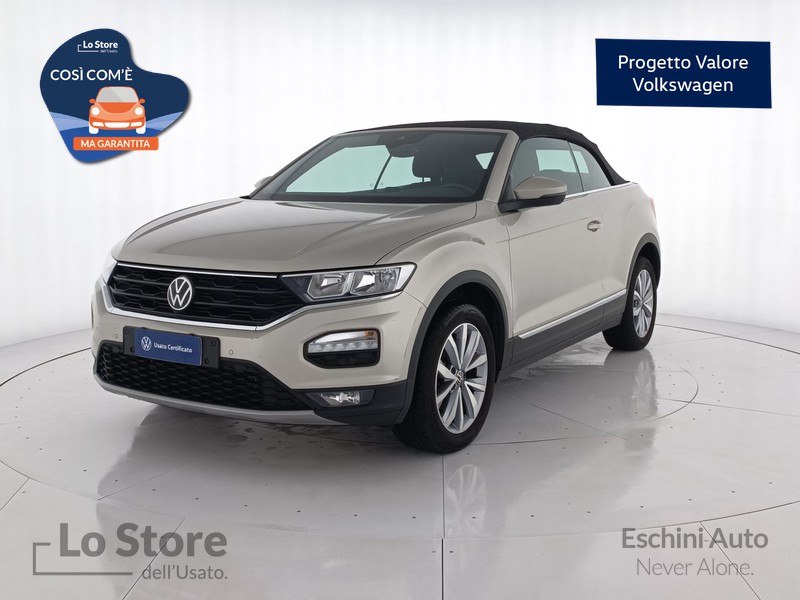 1 - Volkswagen T-Roc cabriolet 1.0 tsi style 110cv