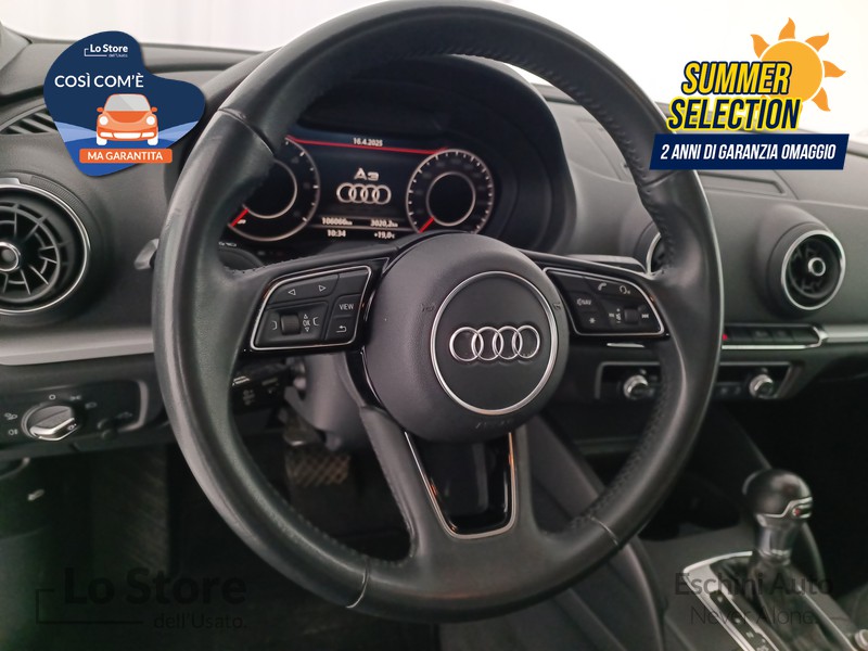 12 - Audi A3 sportback 35 2.0 tdi business 150cv s-tronic my19