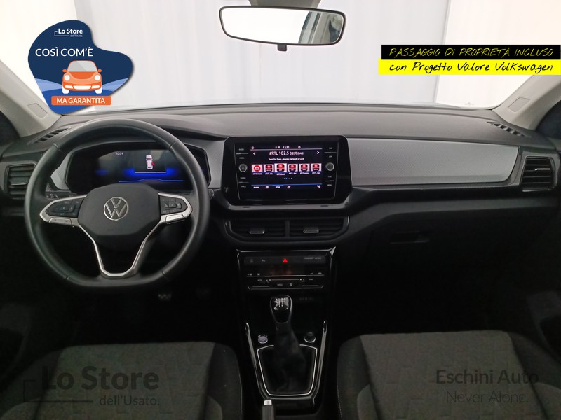 11 - Volkswagen T-Cross 1.0 tsi life 95cv