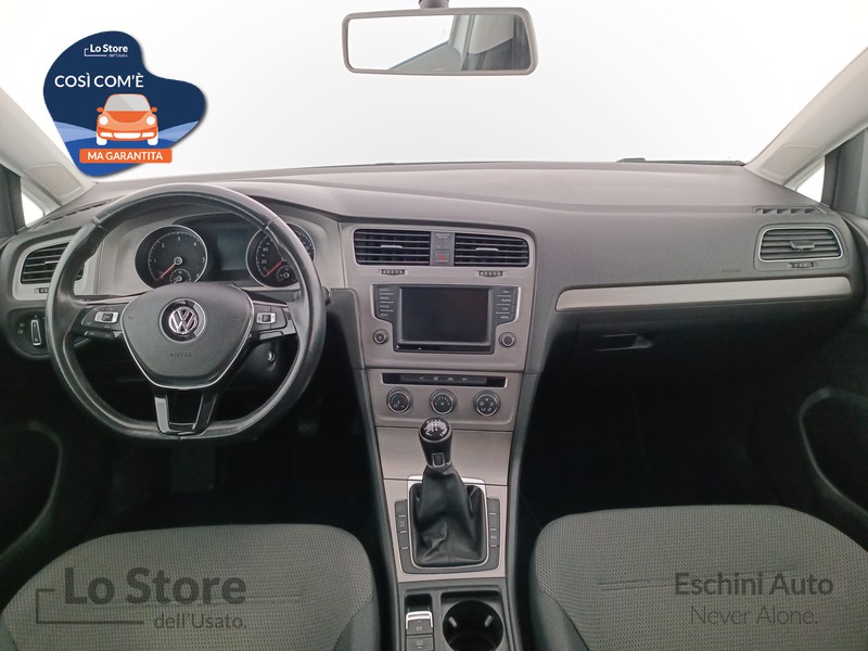 12 - Volkswagen Golf variant 1.6 tdi (btdi) comfortline 110cv