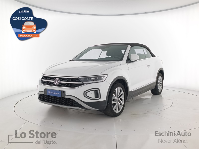 1 - Volkswagen T-Roc cabriolet 1.0 tsi style 110cv